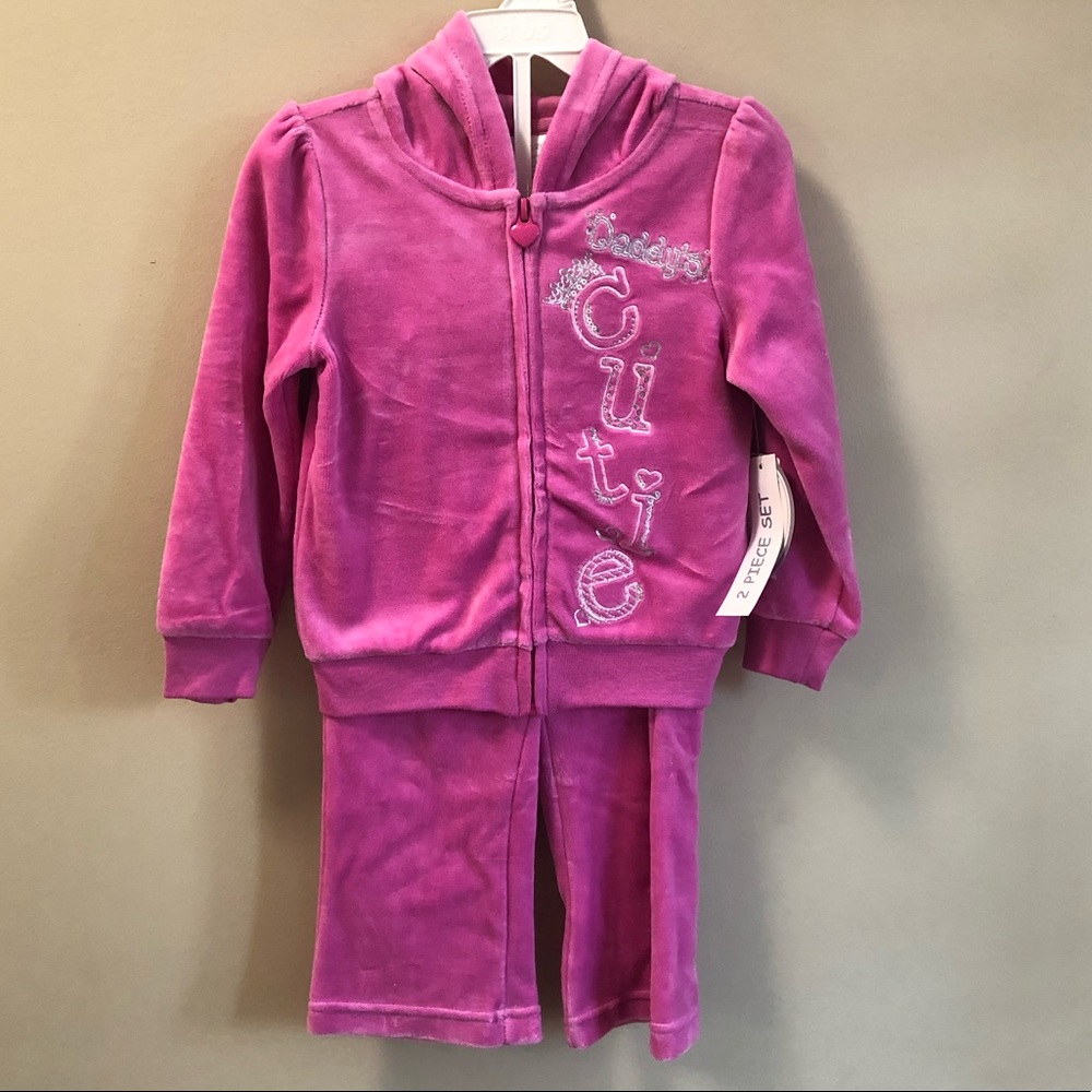 Koala Baby 2-Piece Baby Girl Sweatsuit
